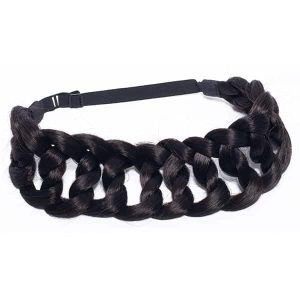GREK Diadema trenza gruesa fibra
