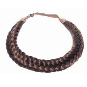 ROMANA Diadema trenza espiga fibra